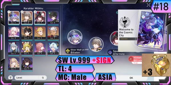 Silver Wolf Lv.999 +SIGNATURE