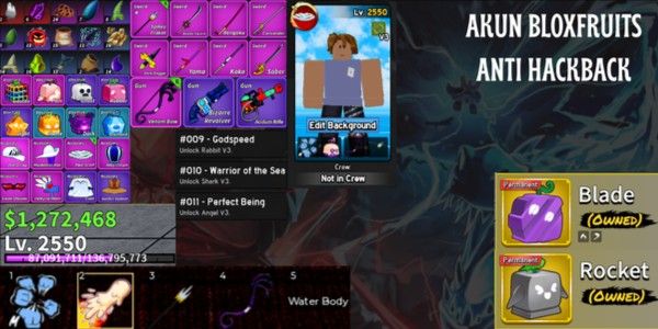 Account Blox Fruits GG [B] Permanente & Gamepass - 2