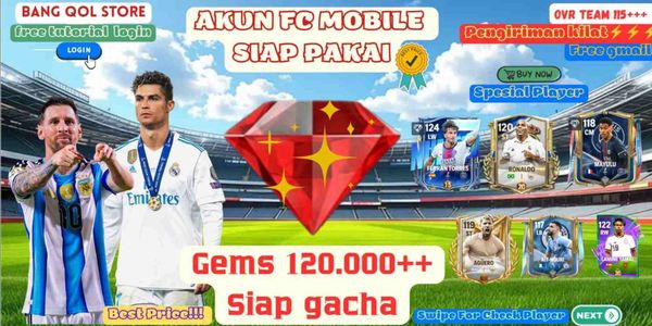 FC MOBILE SMURF ACCOUNT READY TO USE | 100,000+++ GEMS | AS SHOWN IN PHOTO #7