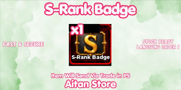 S-Rank Badge