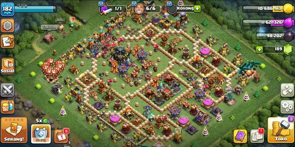 Th 17 Semi Maxx Base GG High Level Hero 95+95+78+70+45+15. Hero Gear Berskill Epic (15) Builder (6) Cheapest GG Account