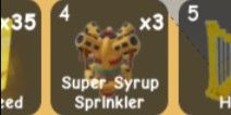 Super Syrup Sprinkler