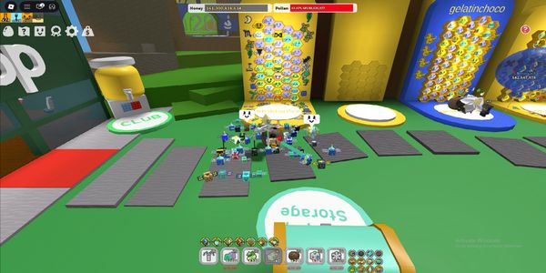 ACCOUNT BEE SWARM END GAVE ( BLUE HIVE )