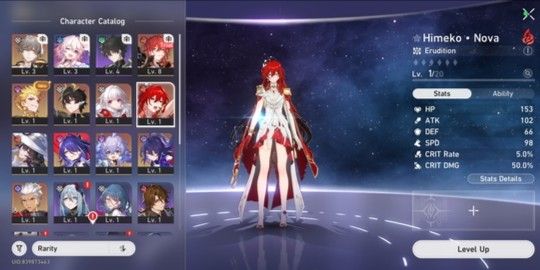 STARTER ASIA TL 4 MANY SSR, GILGAMESH, HIMEKO NOVA, DAHLIA, DANHENG PT, ACHERON, ARCHER, SELEE, CLARA, BAILU