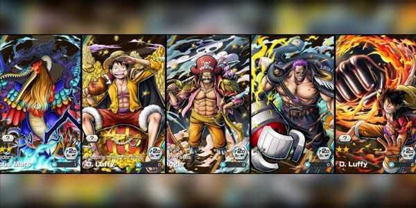 ไอดี 4 Extreme Mars EX Max Luffy EX 5 Roger EX Zephyr EX Luffy Max [Android/iOS]
