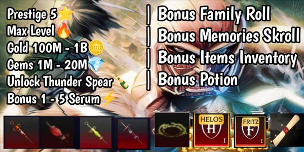 Many Bonus Accounts + Prestige 5 - AOTR