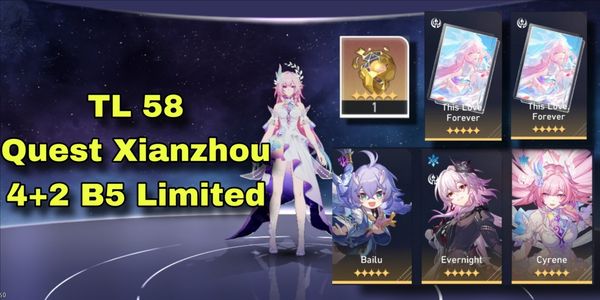 6 B5 LIMITED + TL 58 + ASIA | Cyrene Signature + Evernight + GDC 1 +