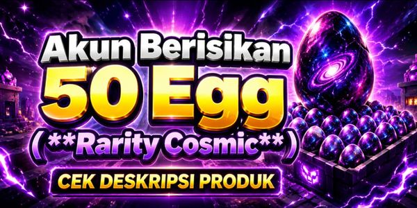 Steal An Egg - Account Contains 50 Egg (Cosmic Rarity)