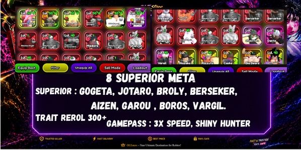 Molti Superior Meta OP nuovo aggiornamento può completare da solo tutti i contenuti