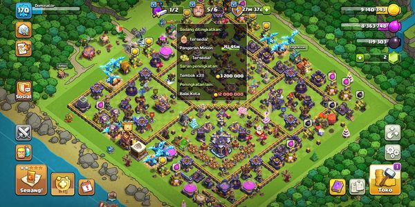 Town Hall 15 DEF ALMOST MAX - HERO SKILL GG