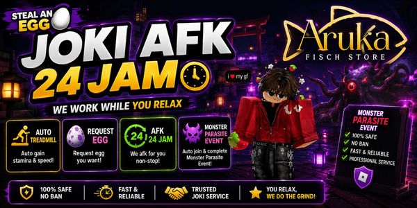 AFK Boost 24/7 Steal An Egg | Check Description