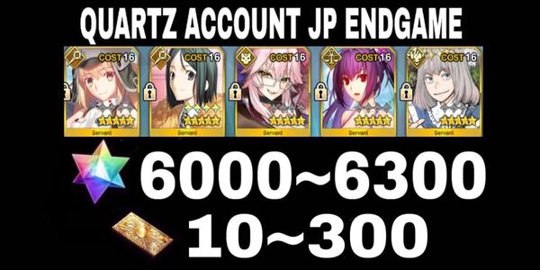 FGO JP SQ Account Ready for Gacha