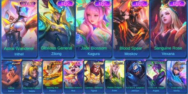 CHEAP MLBB ACCOUNT PROMO GREAT SPECS WARRANTY ANTI BAN SAFE