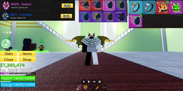 Blockfruit Account - Basic Tiger + 2 4v