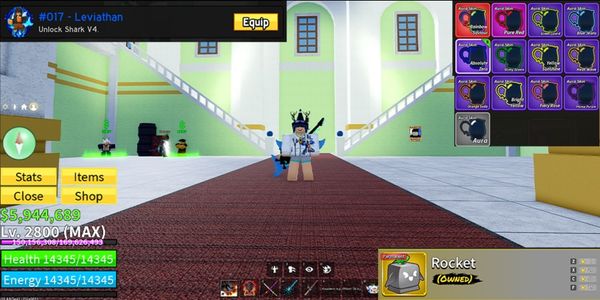 Bloxfruit Account - Basic Mammoth + 1 v4