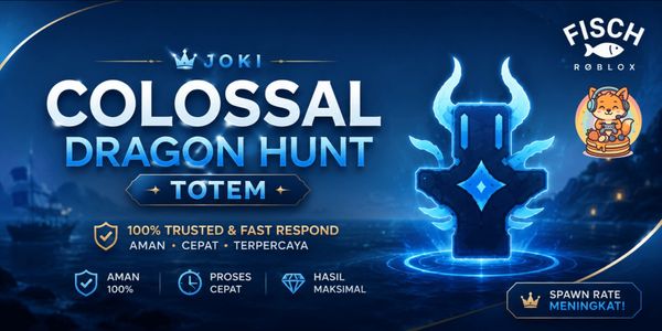 Joki Colossal Dragon Hunt Totem | "Joki Catch Colossal Dragon Hunt Fisch" | Enthält das Totem