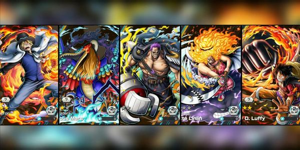 ไอดี 4 Extreme Sabo EX Max Mars EX 5 Zephyr EX Big Mom EX Luffy Max [Android/iOS]