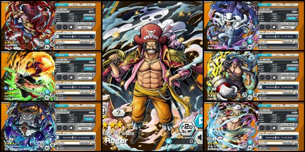 ไอดี 7 Extreme Roger EX Max Roger EX V2 Zoro Sanji EX Saturn EX Lucci EX Zephyr EX Whitebeard EX [Android/iOS]