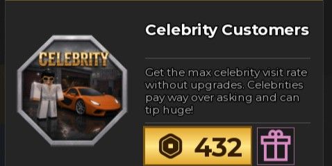 Celebrity Customers