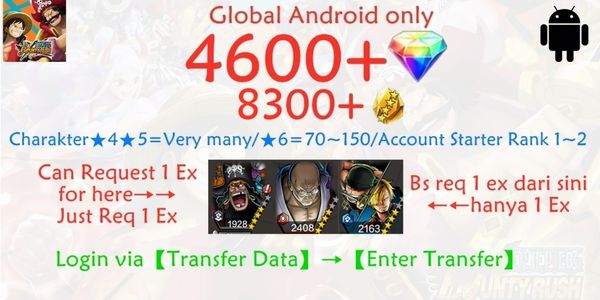 Akun OPBR ONE PIECE Bounty Rush-23