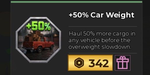 50% Car Weight