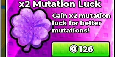 x2 Mutation Luck