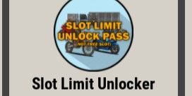 Slot Limit Unlock Pass