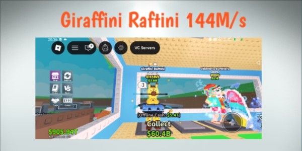Giraffini Raftini 144m/s