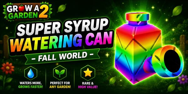 Super Syrup Watering Can