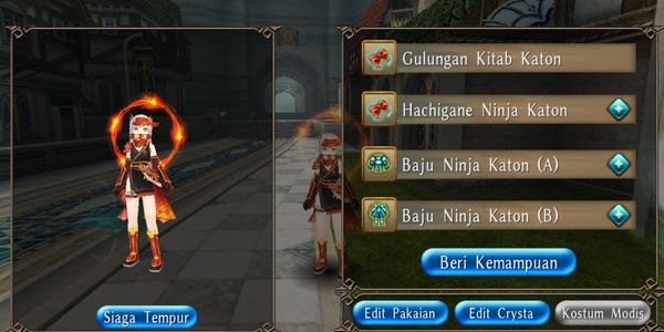 Low-Level Ninja Avatar | Indonesian Server | Adv Book 2