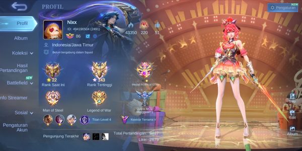 EX IMMORTAL HERO EMBLEM ALL MAX SKIN 220 COLLECTOR NATALIA FULL SKIN MYSTIC SPONGEBOB CYCLOPS SEIYA BADANG LIMITED KUFRA P.ACE FANNY ETC LUXURY