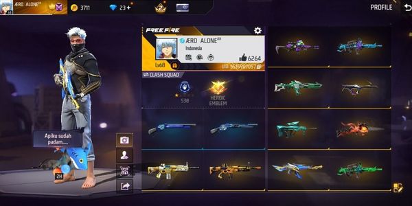 (0608) SG MAMBA BUNNY BUNDLE JJK GINTAMA | 246 WEAPON SKINS & 180 VAULT | ANTI HACKBACK | SAFE | CHEAP
