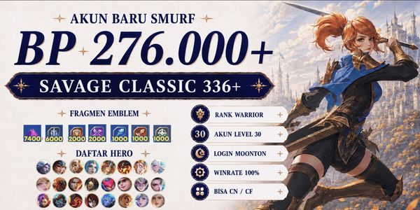 Smurf Account BP Many #02