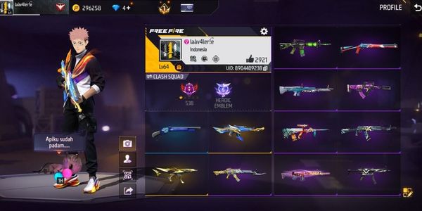 (0601) SG MAMBA BUNDLE JJK NARUTO | WEAPON SKIN 179 & VAULT 109 | ANTI HACKBACK | SAFE | CHEAP