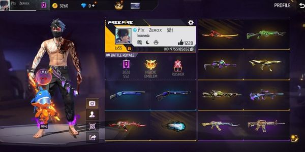 (0590) SG MAMBA PELURUSUCI AK UNICORN RAGE | 145 WEAPON SKINS & 109 VAULT | ANTI HACKBACK | SAFE | CHEAP