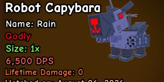 Robot Capybara