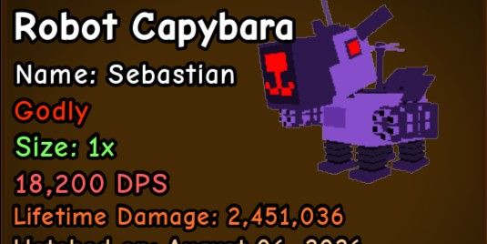 Robot Capybara Full Mutation