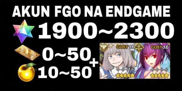 FGO NA Reroll Account Ready for Gacha + Free SSR