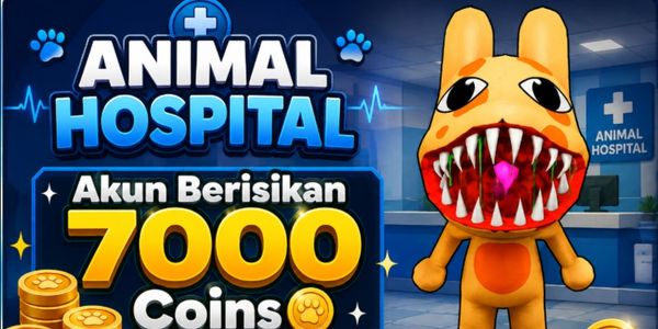Animal Hospital Account - 7000 Coins