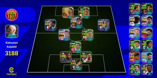 eFootball account RONALDO x PACK FRANCE (3188)