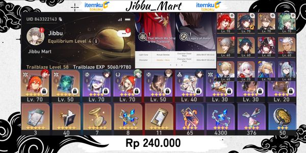 Premium Team. Himeko - Nova E1 Sign, Welt E1, MBlade, Houhou, Blade, Sparkle, Archer, Gepard, Clara. TL 58. OFF 14