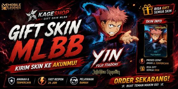 YUJI ITADORI SKIN - YIN JUJUTSU KAISEN MLBB X JJK