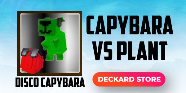 Disco Capybara | Capybaras VS Plants