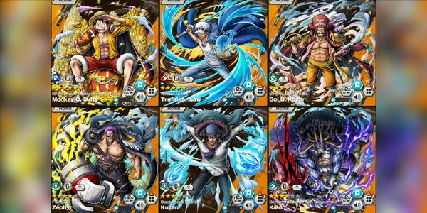 ไอดี 6 Extreme Luffy EX Max Law EX 5 Roger EX Zephyr EX Kuzan EX Kaido EX V2 [Android/iOS]
