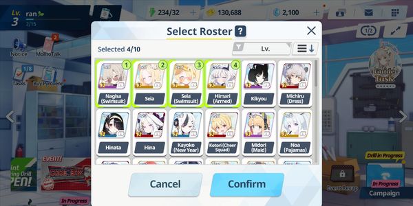 BA129 | GLOBAL | 4 Limited | Nagisa Swimsuit, Seia, Seia Swimsuit, Himari Armed, Kikyou, Hina, Kayoko New Year, Noa Pajama, etc.