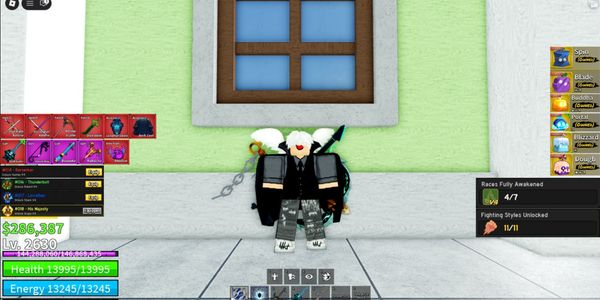 Akun 6 Permanent ada Race v4 Sesuai Foto dan Deskripsi 2