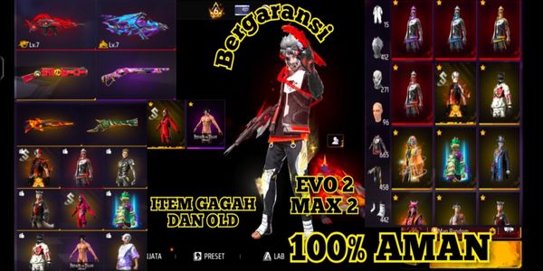 AKUN FREE FIRE SULTAN MEWAH MURAH KECE #1