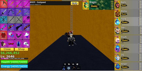 AKUN BLOX FRUIT PERM DRAGON