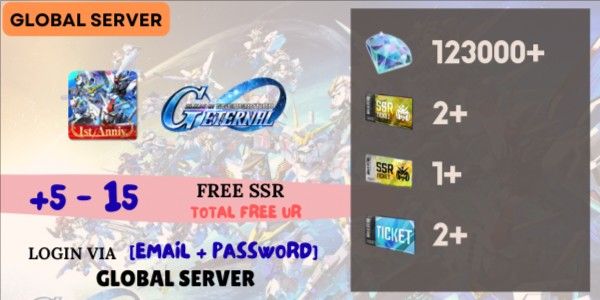 บัญชีรีโรล SD Gundam G Generation ETERNAL - 1