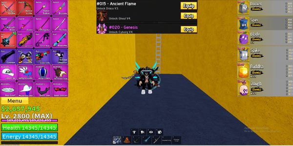 AKUN BLOX FRUIT PERMANEN - NO 3